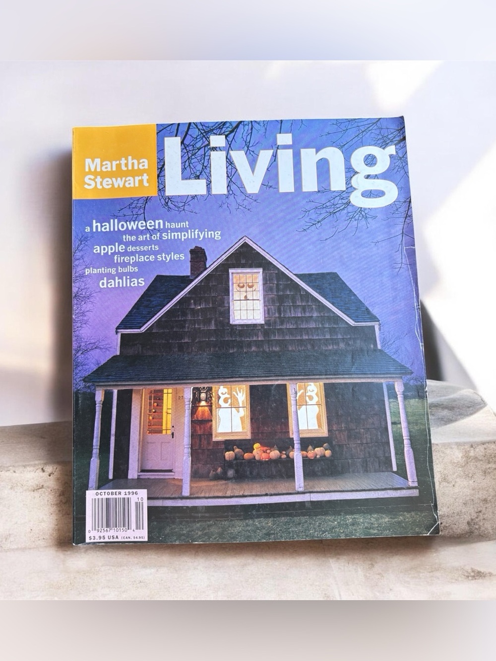 Vintage Martha Stewart Living Magazine October 1996 Halloween Edition Lifestyle